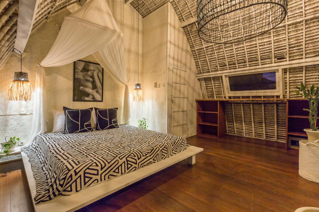 Villa Eco Bamboo Bungalow 3 Canggu Exterior foto