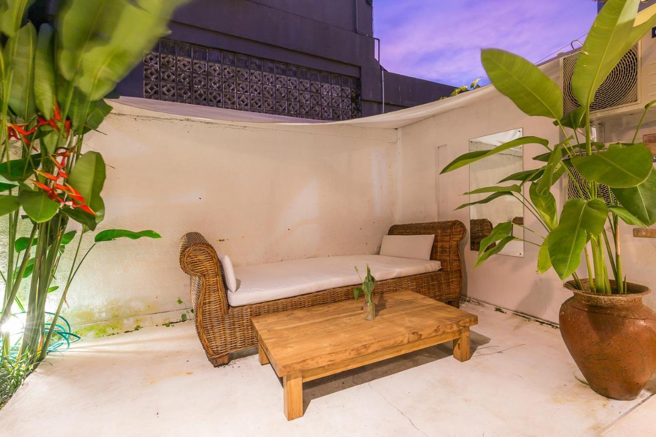 Villa Eco Bamboo Bungalow 3 Canggu Exterior foto